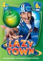 DVD Lazy Town 1. série 6. disk (Slim box)