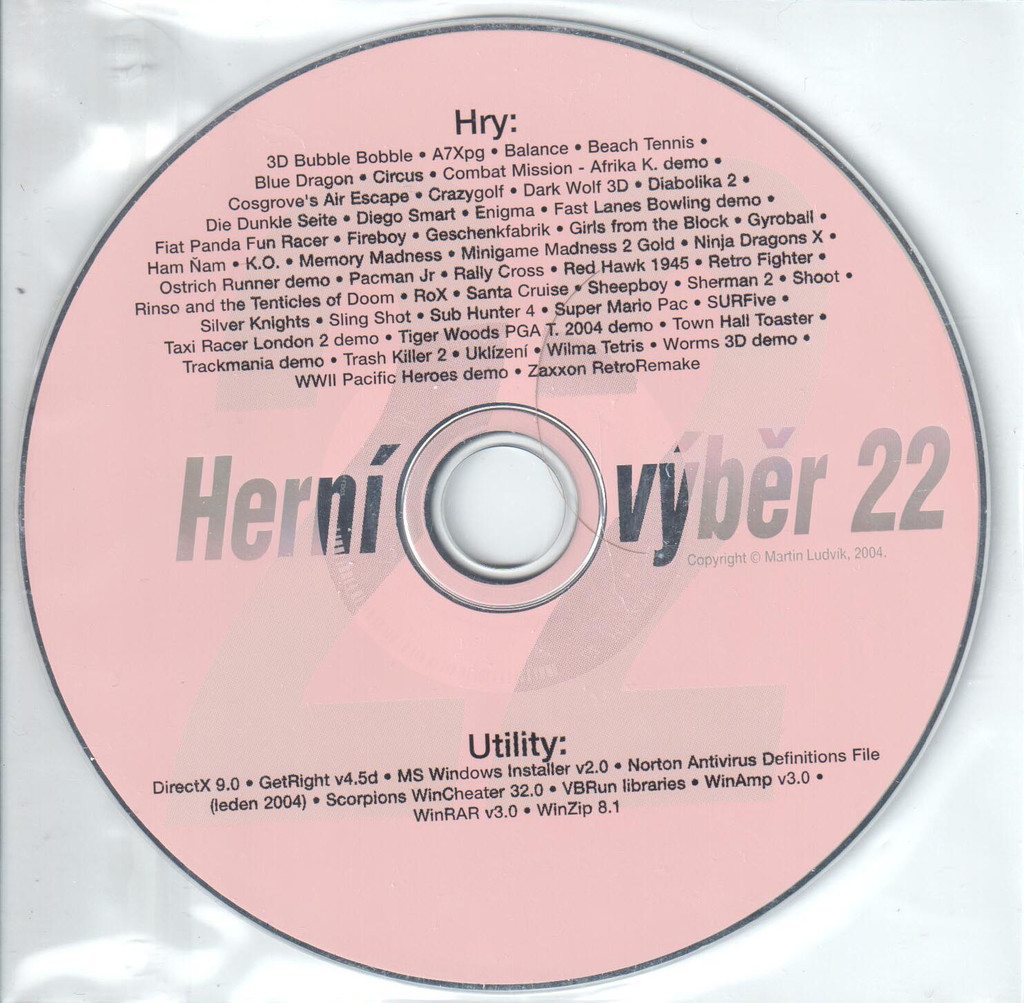 PC HRA Herní výběr 22