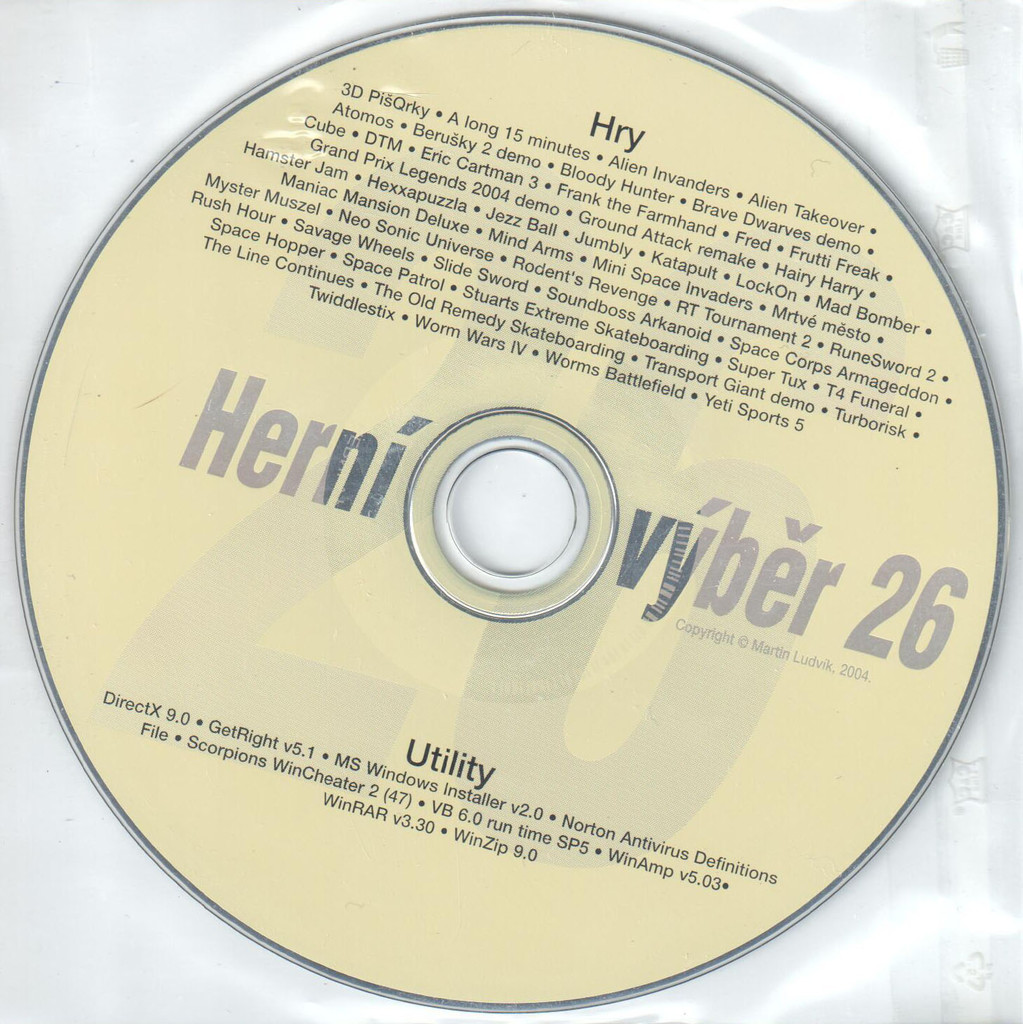 PC HRA Herní výběr 26