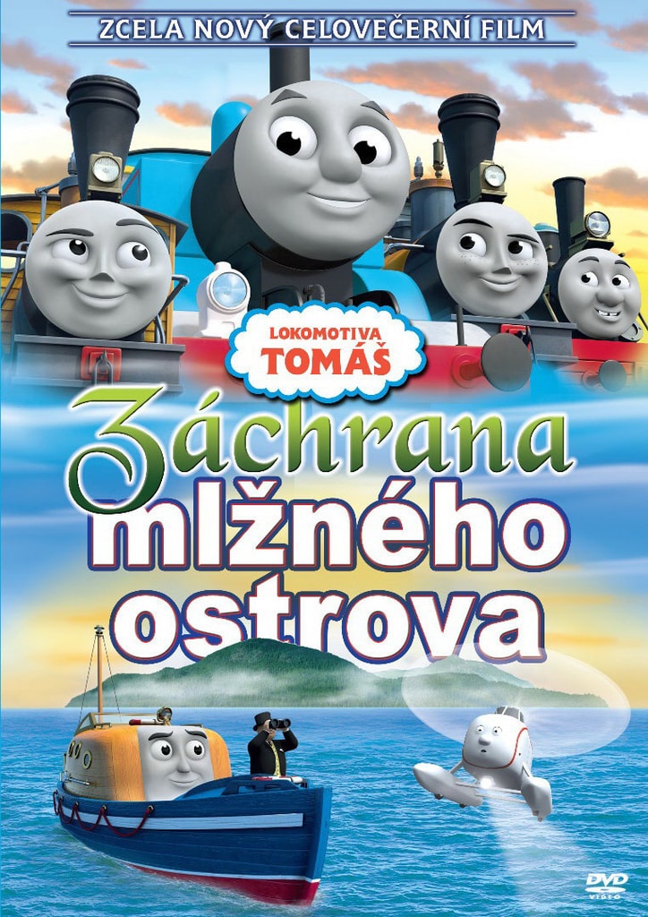 DVD Lokomotiva Tomáš - Záchrana mlžného ostrova DVD Lokomotiva Tomáš - Záchrana mlžného ostrova